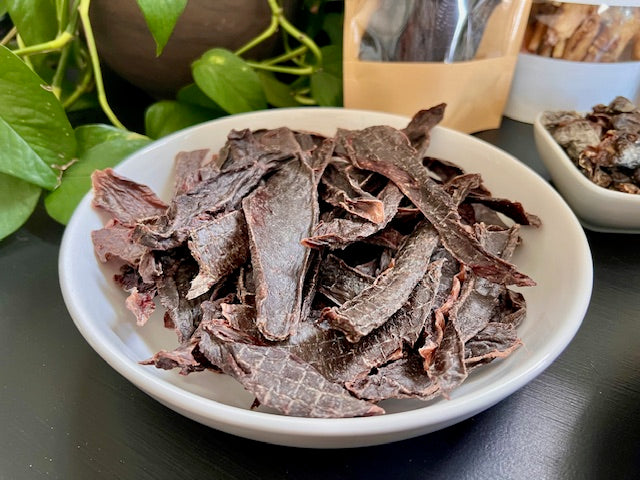 Dehydrated Beef Heart Strips